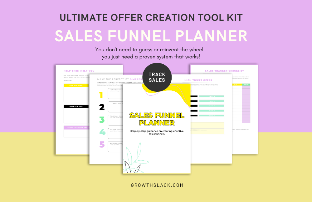 Sales funnel Planner